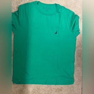 Nautica Men's Teal Short Sleeve Tee